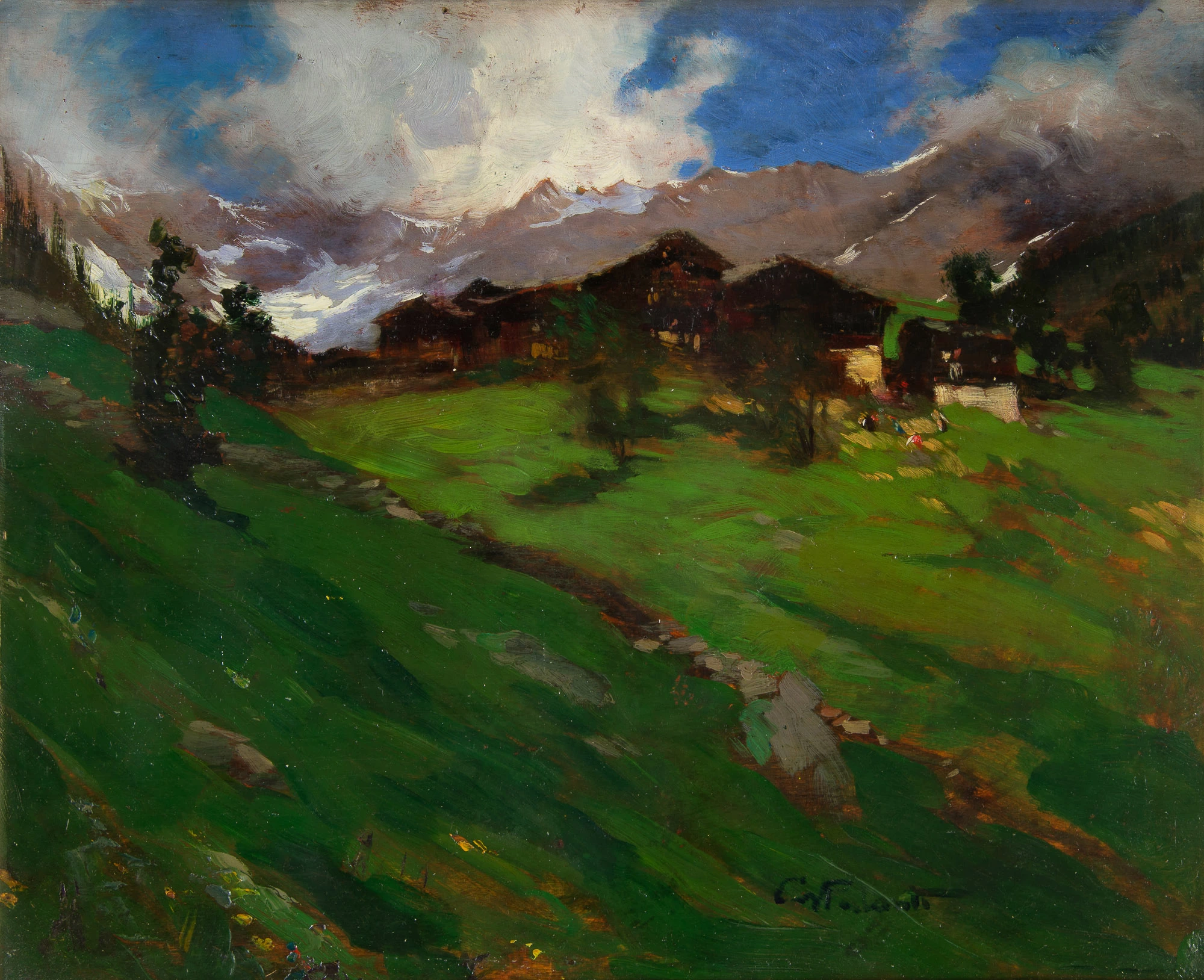 Paesaggio montano, Macugnaga - Museo del Paesaggio, Verbania